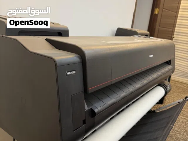 للبيع Canon imagePROGRAF PRO-6100 (60 إنش) + وحدة رول إضافية (Dual Roll Unit)