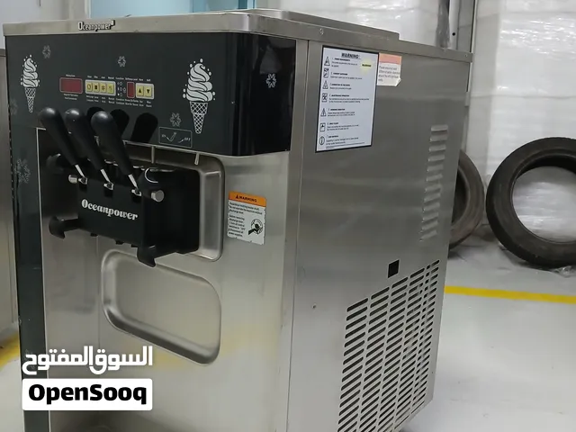 Oceanpower Commercial Soft Serve Ice Cream Machine – 3 Dispensing Handles