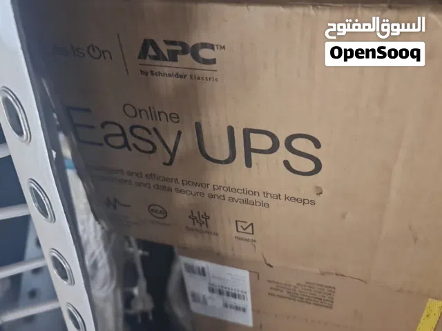 Easy.   UpS APC2كيلو و3كيلو زيرو بالكرتونة مشتغلوش نهاىيا