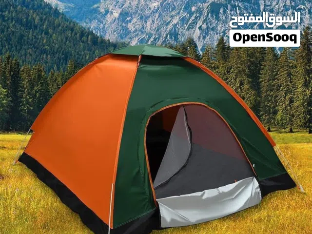 خيمة رحلات ذاتية الفتح 2*1.5 متر 15 دينار بدل 25 دينار لون أزرق بتوسع شخصين