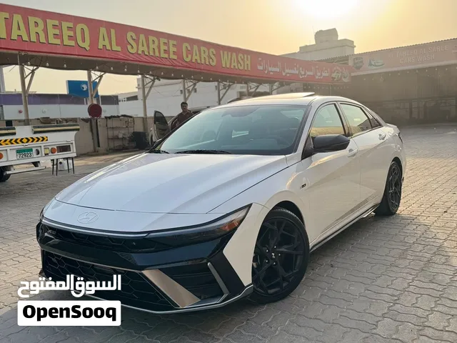 إلنترا N Line 2025 تيربو  فل أوبشن  Clean Title  Hyundai Elantra