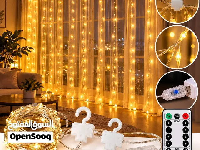 ستارة الإضاءة LED النحاسية