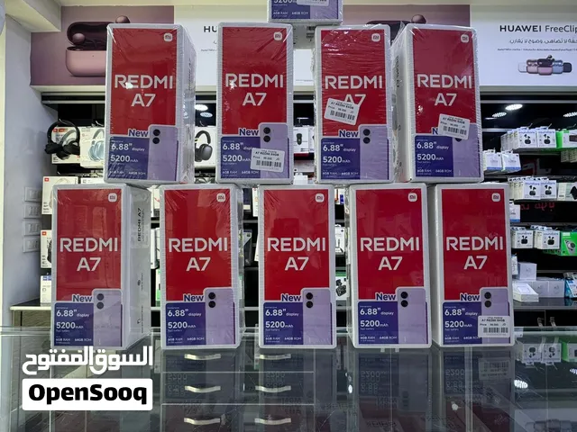 REDMI A7 (64GB/3RAM) ردمي A7 بمساحة 64 جيجا متوفر جديد كلين داخل ليما موبايل بسعر مميز بكفالة الوكيل