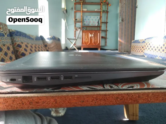 للبيع: عرررطة لأصحاب المونتاج والتصميم والأعمال الثقيلة  HP ZBook 17 G3
