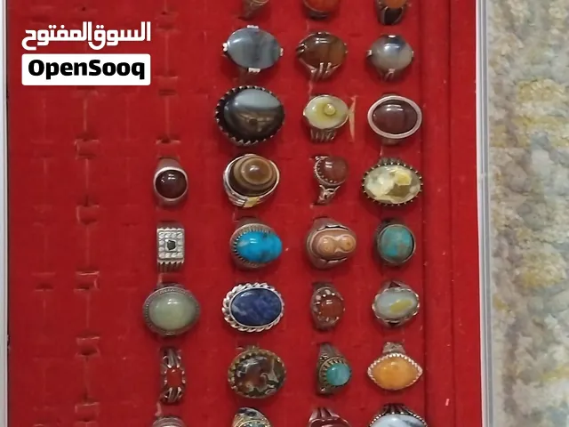 لبيع خوتم جمله سعر الكل 350  36 خاتم فضه 925؟حجر طيب لبيع جمله بس