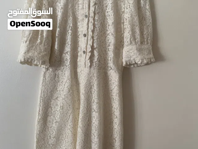 ZARA White Lace Dress  Size xs  Excellent Condition