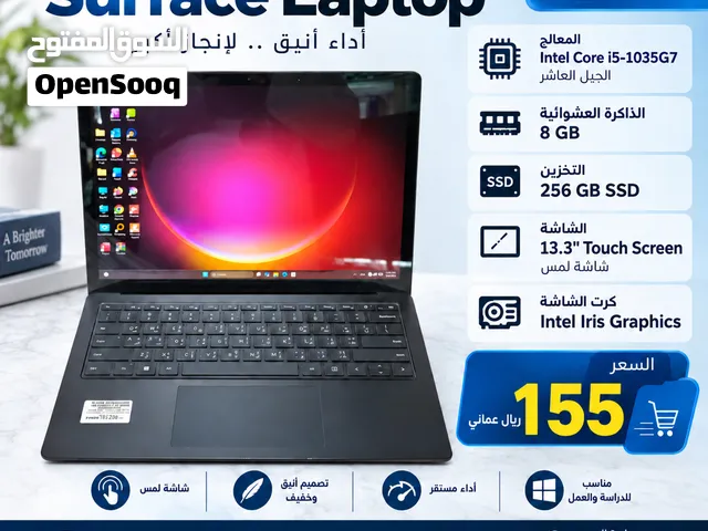 لابتوب مايكروسوفت مستعمل نظيف معالج الجيل العاشر Microsoft surface laptop 3 used
