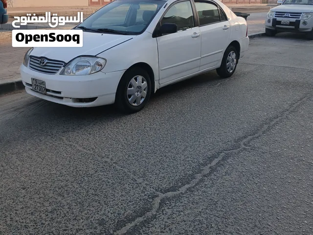 كرولا 2002 مكينة كبيرة شرط الفحص