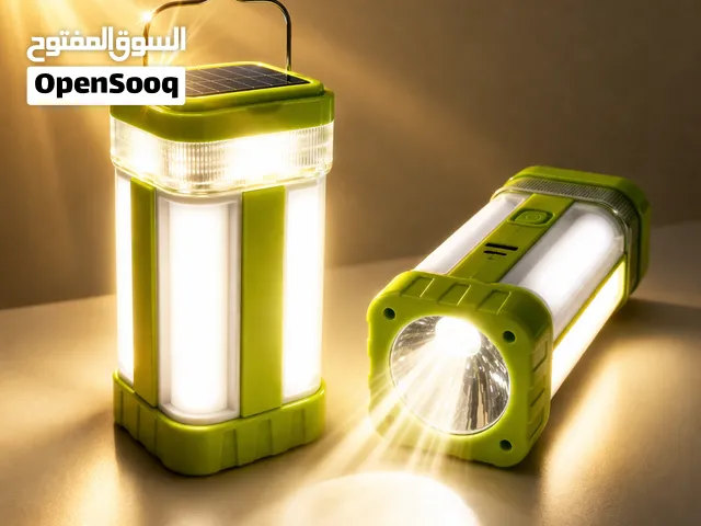 مصباح يدوي بالطاقة الشمسية متعدد الاستخدامات موديل GSH-1168