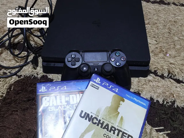 بلايستيشن 4 سلم 1000 قيقا  استعمال نضيف  السعر 1850