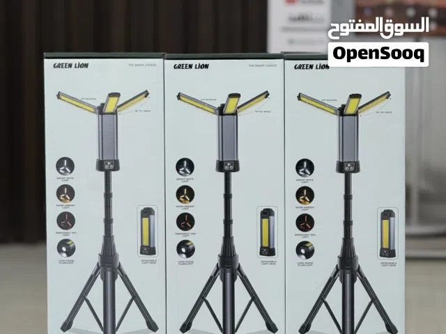 اضاءة متعدد وستاند ضمان سنة للجلسات والرحلات GREEN LION TRIO BEAM LITE