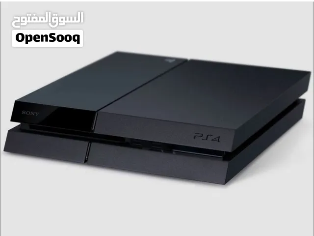 بلي ستيشن 4 فات أونلاين للبيع جهاز اصلي وياه يدات ثنين السعر 150 الف قفل