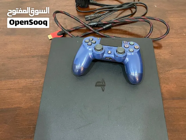 سوني 4 Slim بحاله جيده مع جميع أغراضه