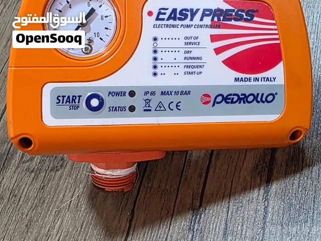 اتوماتيك (ايزي بريس)مضخة ماء إيطالي أصلي (Pedrollo Easy Press)2.2bar بحالة الوكالة