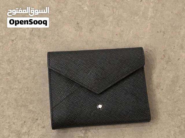 Montblanc navy blue wallet