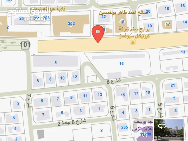 ارض 1560م السالمية شارع ساالم المبارك