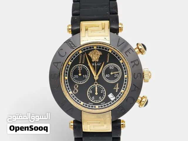 Versace reve 95C Chronograph 40mm original black ceramic & Gold