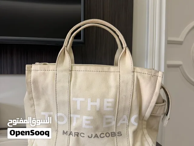 Marc Jacobs The Tote Bag – Beige Canvas (Width 25 cm Height 18 cm) - 25 BD