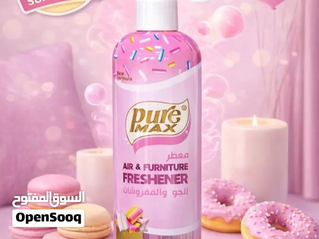 معطر جو ومفروشات بيور ماكس Pure Max - رائحة العلكة (400 مل)