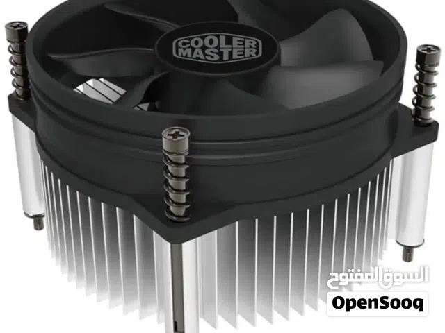 مبرد هوائي أصلي من كولر ماستر لمعالجات انتل جيل 12 + 13 + 14 COOLER MASTER FOR INTEL CPU LGA1700