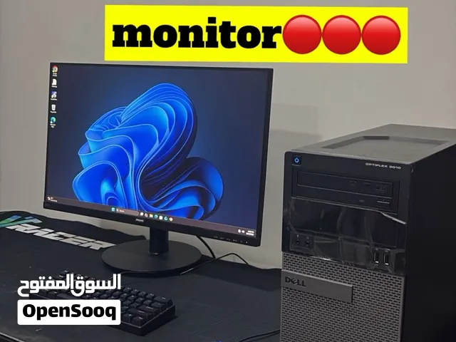 للبيع كمبيوتر مكتبي مناسب للشغل و الدراسة