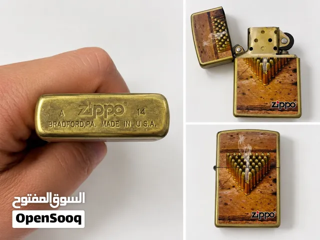 Zippo أصلي بتصميم مميز – قطعة لمحبي الاقتناء والتميز
