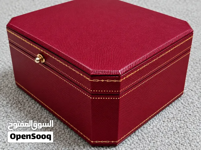 Luxury Red Jewelry and Watch Gift Box