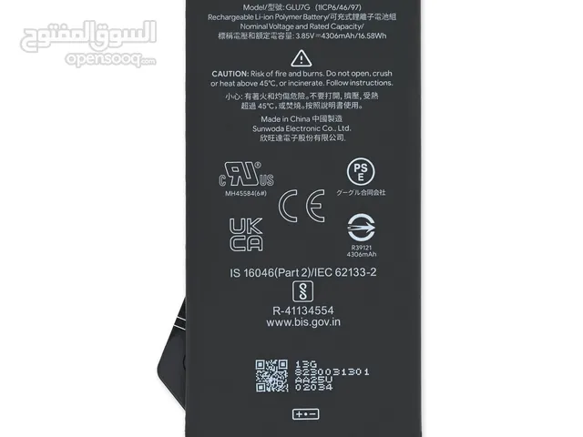 Google Pixel 6a Battery بطارية قوقل بيكسل 6 اي