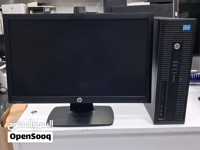 HP PC intel Core i7 Ram 8GB SSD /128GB HDD 500GB With 20inch Monitor Full Set