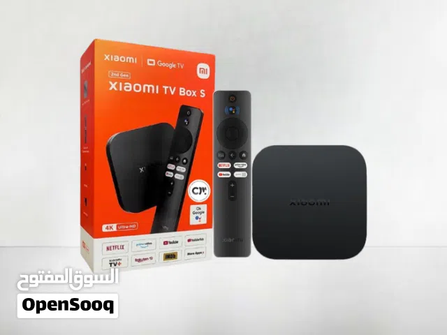 Xiaomi Tv Box s 4K tv  سمارت تدعم تطبيقات داخلية