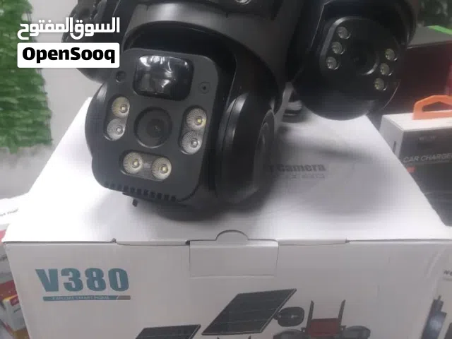 وافرلكم المجهر كاميراة المراقبه بي الطاقه الشمسيه والكهربائيه شفره وواي فاي