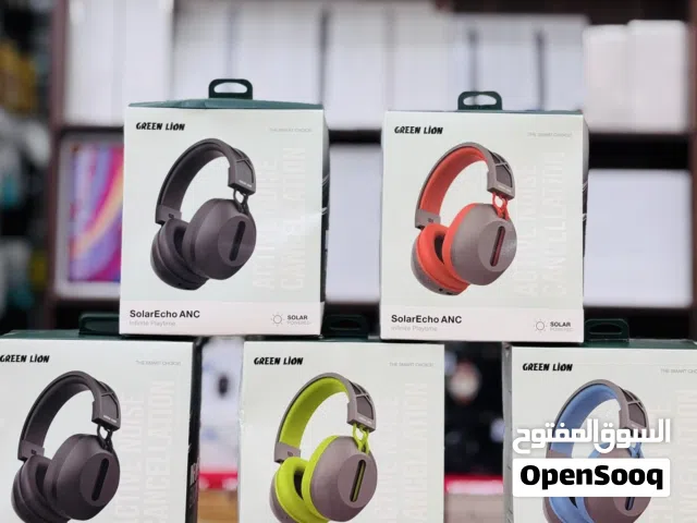 GREEN LION SOLAR ECHO ANC INFINITE سماعة من جرين تدعم عزل صوت PLAYTIME