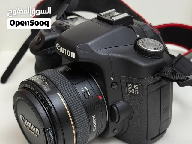 Canon EOS 50D with lenses bag and accessories