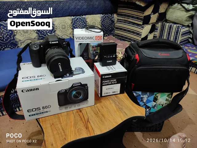 كيمرات كانون دي 80 مستخدم نظيف