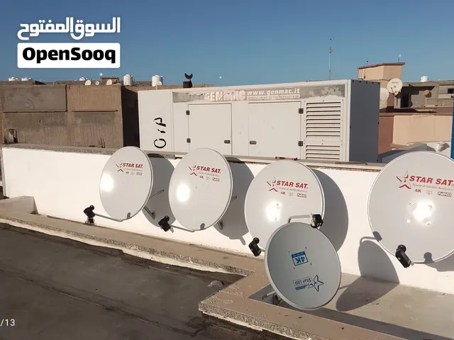 تركيب و تعديل ستلايت و تركيب الشاشات