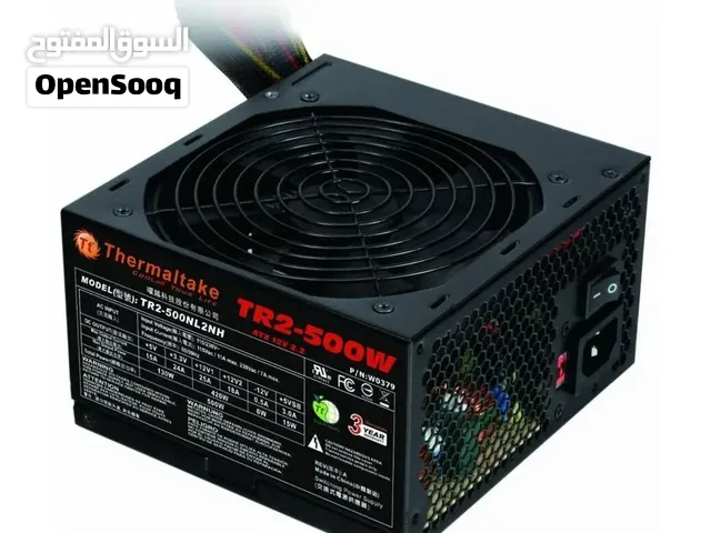 باور سبلاي ثيرمال تيك لأجهزة الجيمنج بسعة 400 واط حقيقي THERMALTAKE 400W GAMING POWER SUPPLY