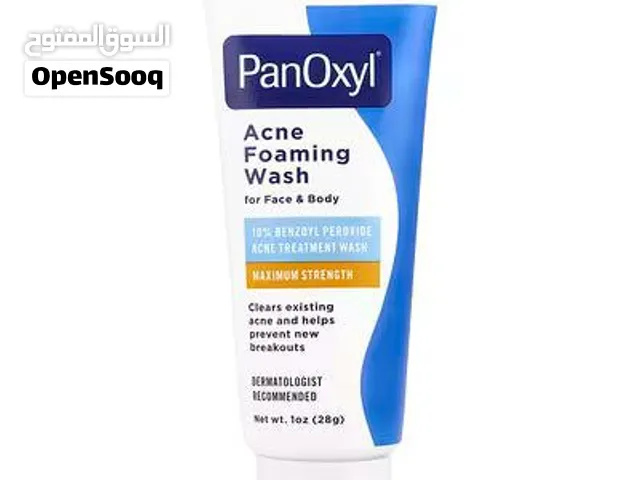 PanOxyl 10% Benzoyl Peroxide Acne Foaming Wash (28g) - Original USA  غسول رغوي لعلاج حب الشباب