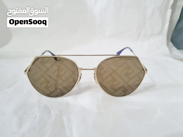 Authentic Fendi Eyeline Aviator Sunglasses (FF 0194/S) - Gold Monogram