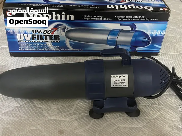 internal filter with uv light