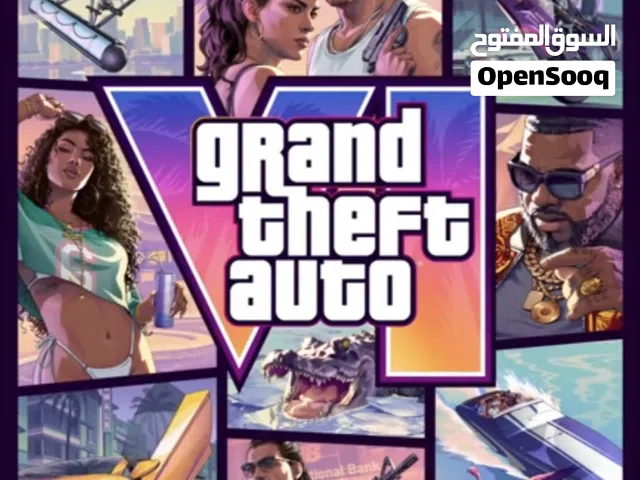 حساب جراند 6 الطلب المسبق النسخة الـStandard على جهاز PS5