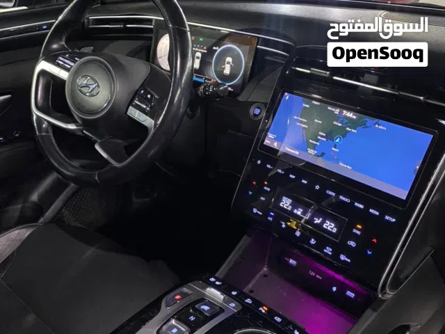 سياره هونداي توسان حجم المحرك 2500 جي دي اي السياره مفوله حادها الجاملغ الامامي مصلح والخلفي في بارد