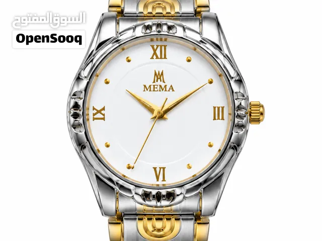 Two Tone Golden & Silver Men’s Watch – MEMA waterproof
