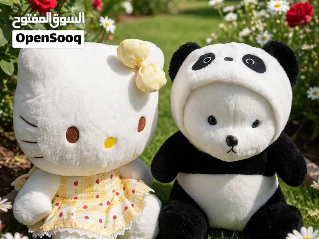 دببة حجمها وسط نظيفة وجميلة