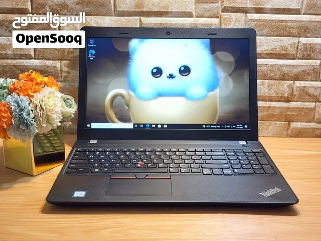 Lenovo Thinkpad e570 جهاز نظيف كررت فحص واستخدام لمده شهر من عيب او خلل جهاز يبيض الوجه
