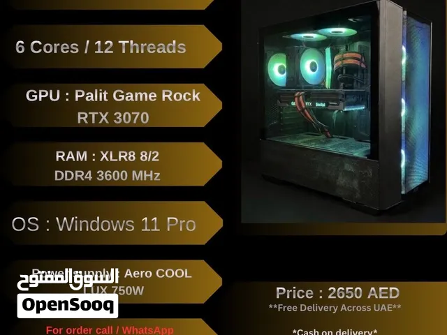 Gaming pc RTX 3070