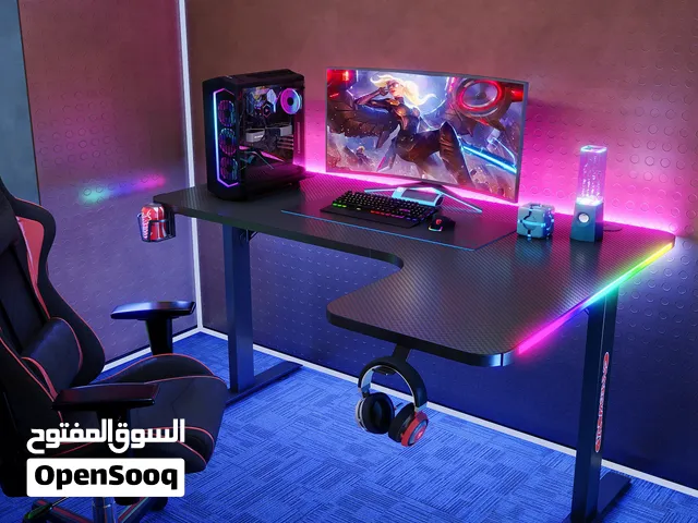 طاولة قيمينق حرف L