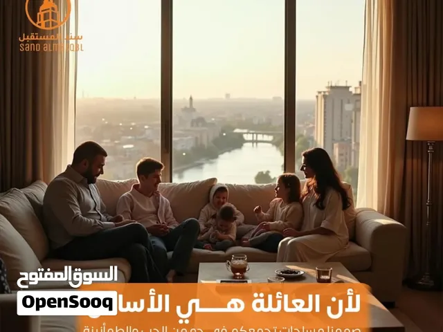 شقة للبيع اطلالة نهر دجلة أبو نواس موقع مميز جدا سند المستقبل