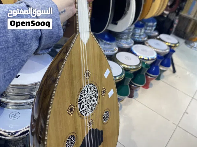 عود صناعة سورية عودار خشب الضهر جوغلانز مفاتيح جوز مسطرة ابنوس خشب الوجه سيدر 6اوتار متوفر توصيل