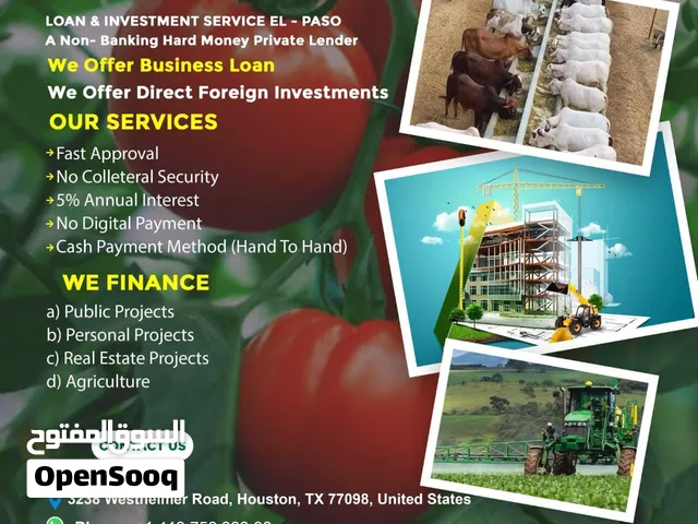 Business loans and private investment services available by AQA Financial Services