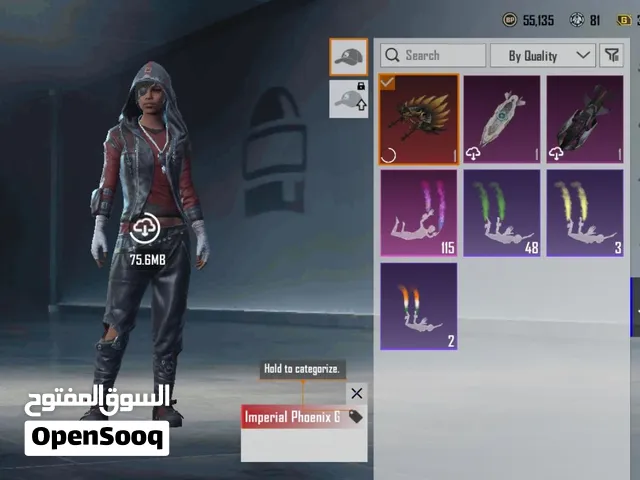 حساب ببجي للبيع